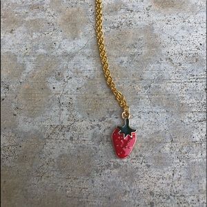 Strawberry necklace
